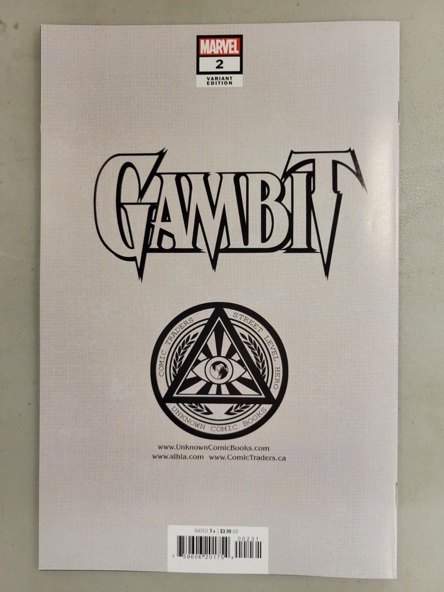 みみ様　2点セット　GAMBIT COMIC VARIANT Gambit #1 (Of 5) 2ND Printing Nauck Variant | eBay