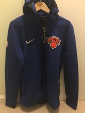 NIKE MENS NBA NEW YORK KNICKS DRY SHOWTIME HOODIE Full Zip Small NWT Rare
