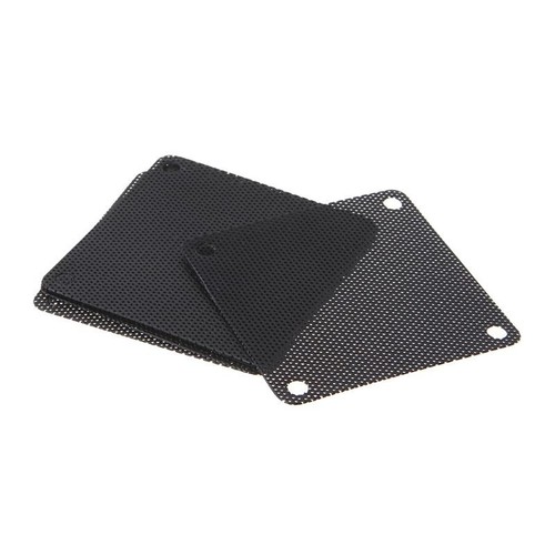 Black Computer Cooler Fan Dust Filter for Case Cover Dustproof Computer Mesh 60m - Afbeelding 3 van 8