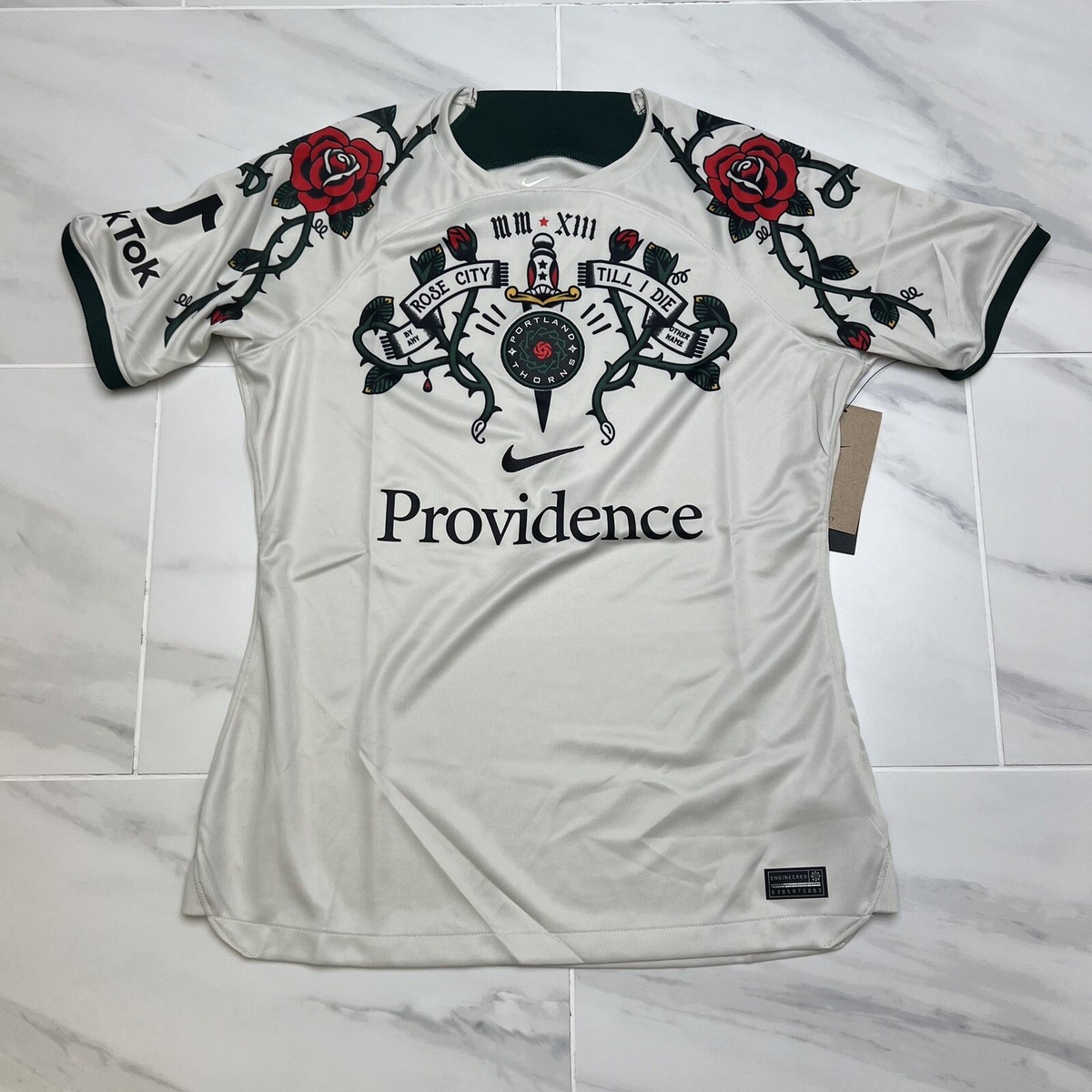 Nike Women's Portland Thorns FC 23/24 Stadium Away Jersey DR3999