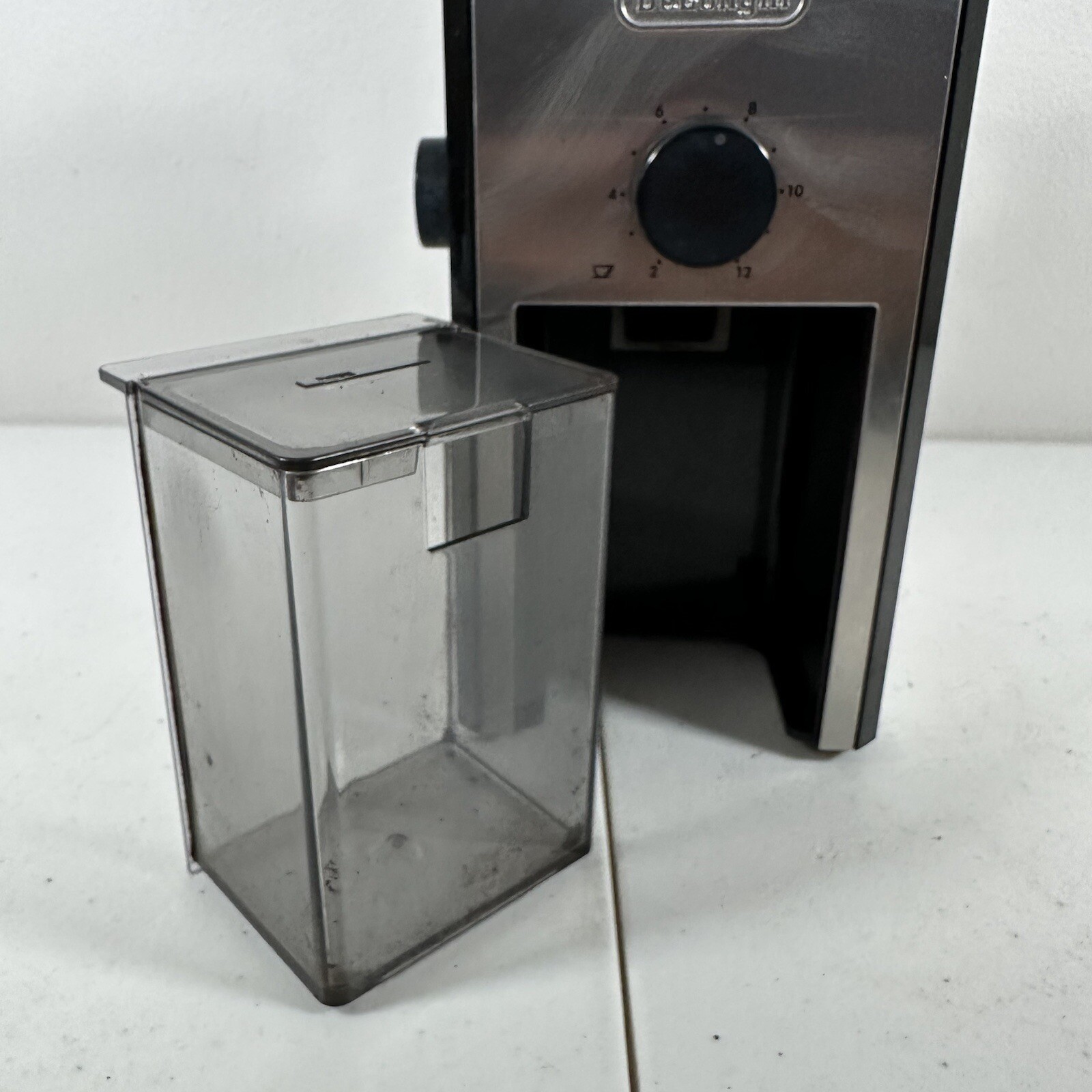 DeLonghi Coffee Burr Grinder KG89 Kitchen Tested & Working Clean eBay