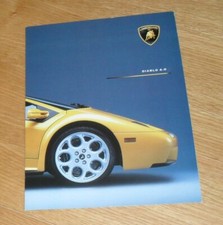 Lamborghini Diablo 6.0 Brochure 1999-2001