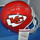 EMMITT THOMAS AUTOGRAPHED FULL SIZE REPLICA HELMET KANSAS CITY CHIEFS HOF 08 JSA