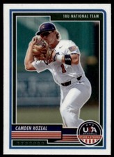 Camden Kozeal 2023 Panini Stars & Stripes Rookie Card RC #54 USA 18U National