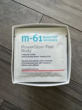 M-61 POWERGLOW PEEL BODY EXFOLIATING BODY TOWELETTE, GLYCOLIC, SALICYLIC, NIP