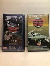 Coys International Historic Festival Vhs Sealed 2 Tapes 1998 1999 Duke Video Coys International Historic Festival Vhs Sealed 2 Tapes 1998 1999 Duke Video