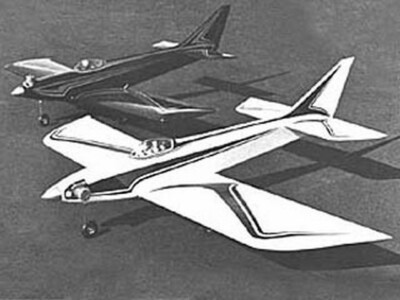 Dart III Sport Model 72'' Wingspan RC Model Airplane Printed Plans & Templates