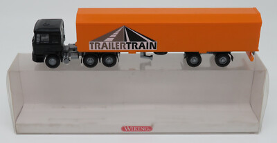WIKING HO 1/87 MAN TRUCK F90 DIESEL TRAILER TRAILER TRAILER HU PAC #5480129 BOX