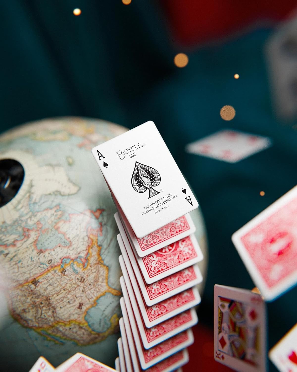 Rider Back Poker Playing Cards – Standard Index, Red & Blue, 2 Deck Pack Premium