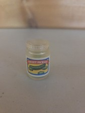 KITCHEN LITTLES Rare PICKLE JAR W PICKLES ACCESSORIES BARBIE FOOD HTF