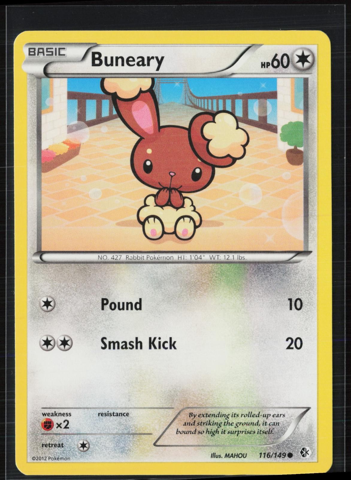 Buneary 116/149 Common Boundaries Crossed Pokemon Lightly Played