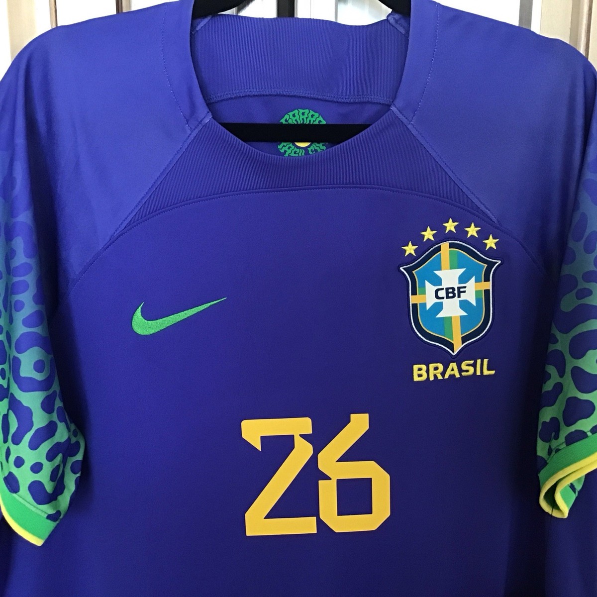 2026　WBC　30　芮絲　リース　Iris　応援　野球ユニフォーム　ブルー Brasil Soccer 2026 World Cup Fan Edition Jersey Size XL Brand New