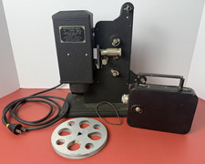 Kodascope 8 Model 50 Projector, 5" Reel, 8mm Cine-Kodak 8 Model 25 Camera PARTS