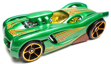 2019 HOT WHEELS 16 ANGELS GREEN 1:64 DIECAST 2 3/4" CAR W/ YELLOW BROWN & COPPER