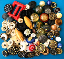 Mixed Assortment Vintage Buttons