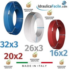TUBO MULTISTRATO RIVESTITO - NUDO ISOCLIMA DIAMETRO Ø16 Ø20 Ø26 Ø36 SPESIZIONE