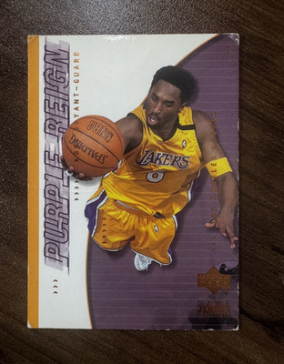 Upper Deck 2001 Purple Reign Insert Kobe Bryant #441 Los Angeles Lakers