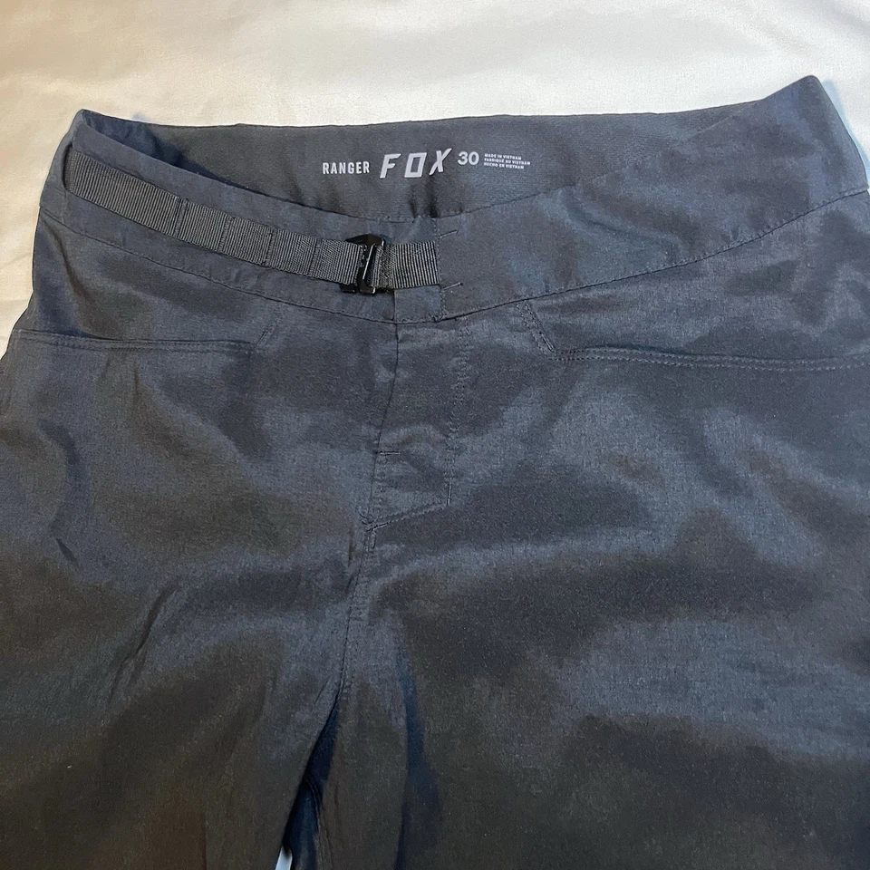 Pantalones Cortos Fox Racing Ranger 30 Negros Bicicleta de Montaña Ciclismo Cintura Ajustable Para Hombre Foto 3 de 4
