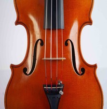 old italian violin labeled A. Poggi 1965 geige violine violino viool viola 4/4