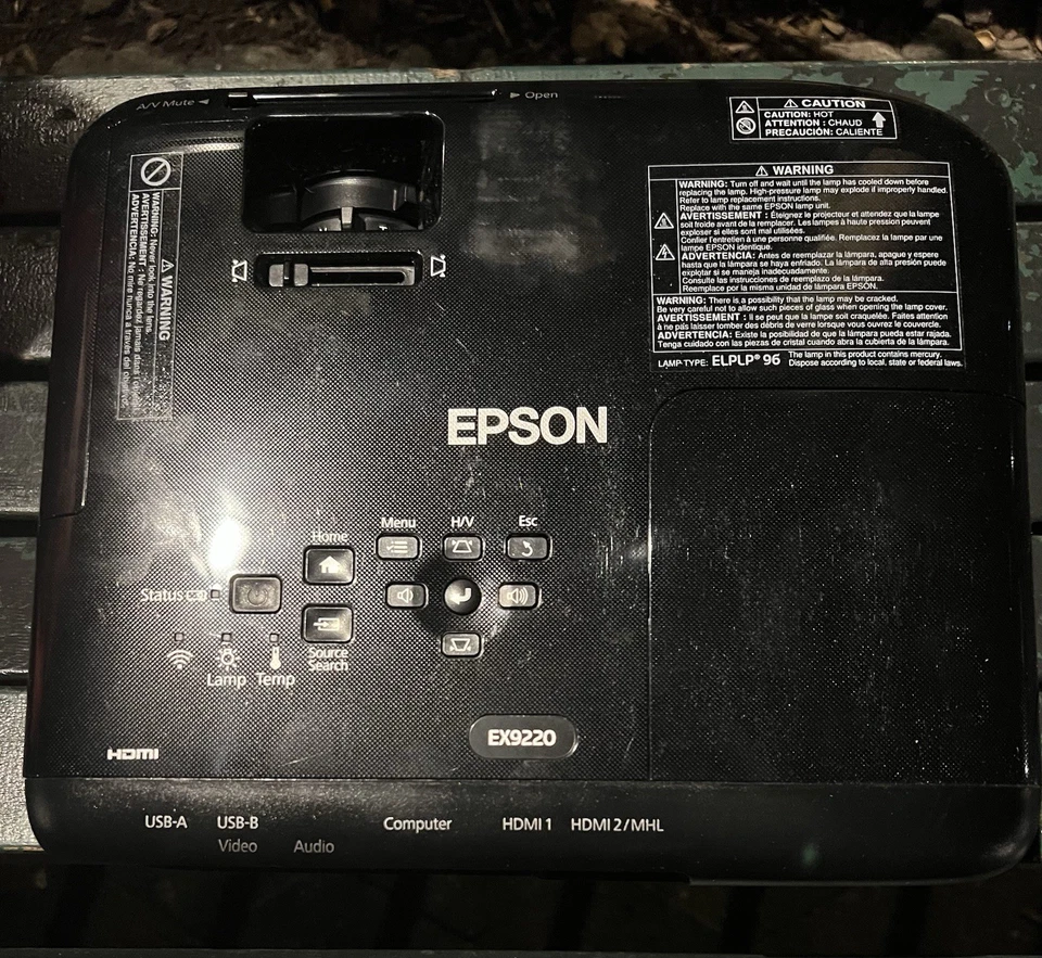 🎊🎉Epson EX9220 3LCD WUXGA Projector Excellent Condition MSRP:1008 - Image 3 of 4