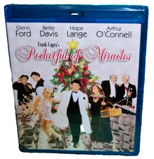 NEW RARE OOP KINO GLENN FORD BETTE DAVIS POCKETFUL OF MIRACLES BLU RAY 1961