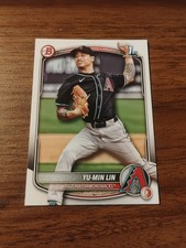 Yu-Min Lin 1st Prospect Rookie 2025 Bowman Card #BP-27 Arizona Diamondbacks