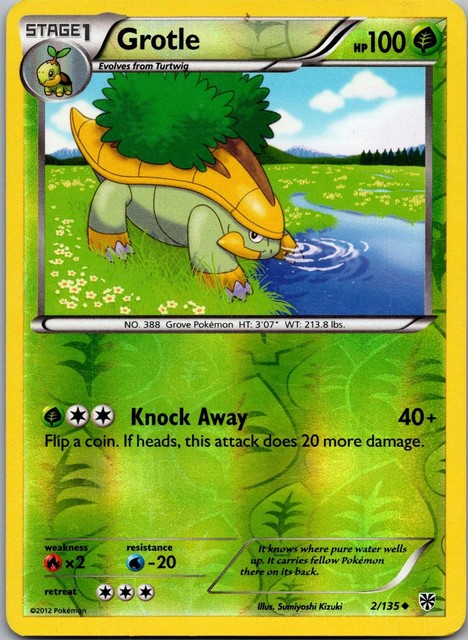 Grotle [Reverse Holo] #2 (Plasma Storm (2013))