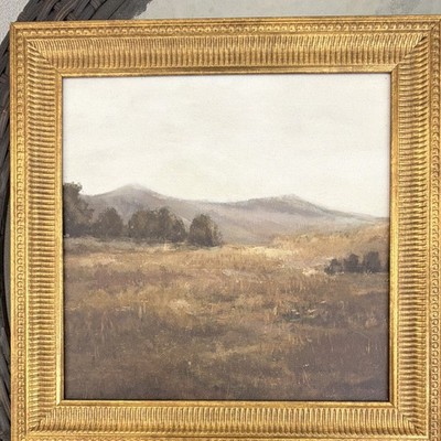 Threshold Framed Landscape Canvas Board Print 12x12 Horizontal