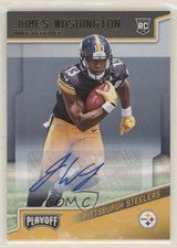 2018 Panini Playoff Rookies Auto James Washington #222 Auto 0x1