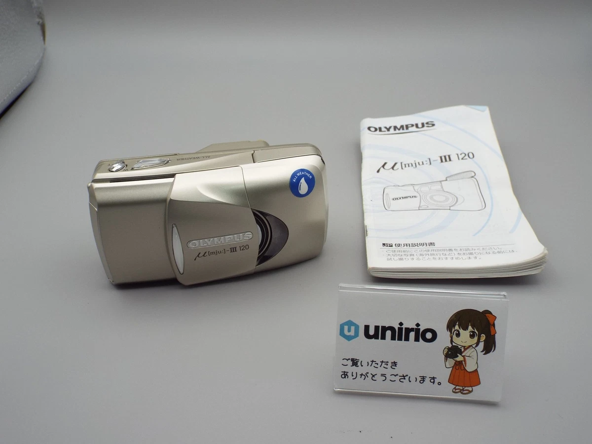 OLYMPUS μ[mju:] 120 コンパクトデジタルカメラ Olympus µ[mju:]-III 120 Film Cameras for sale | eBay