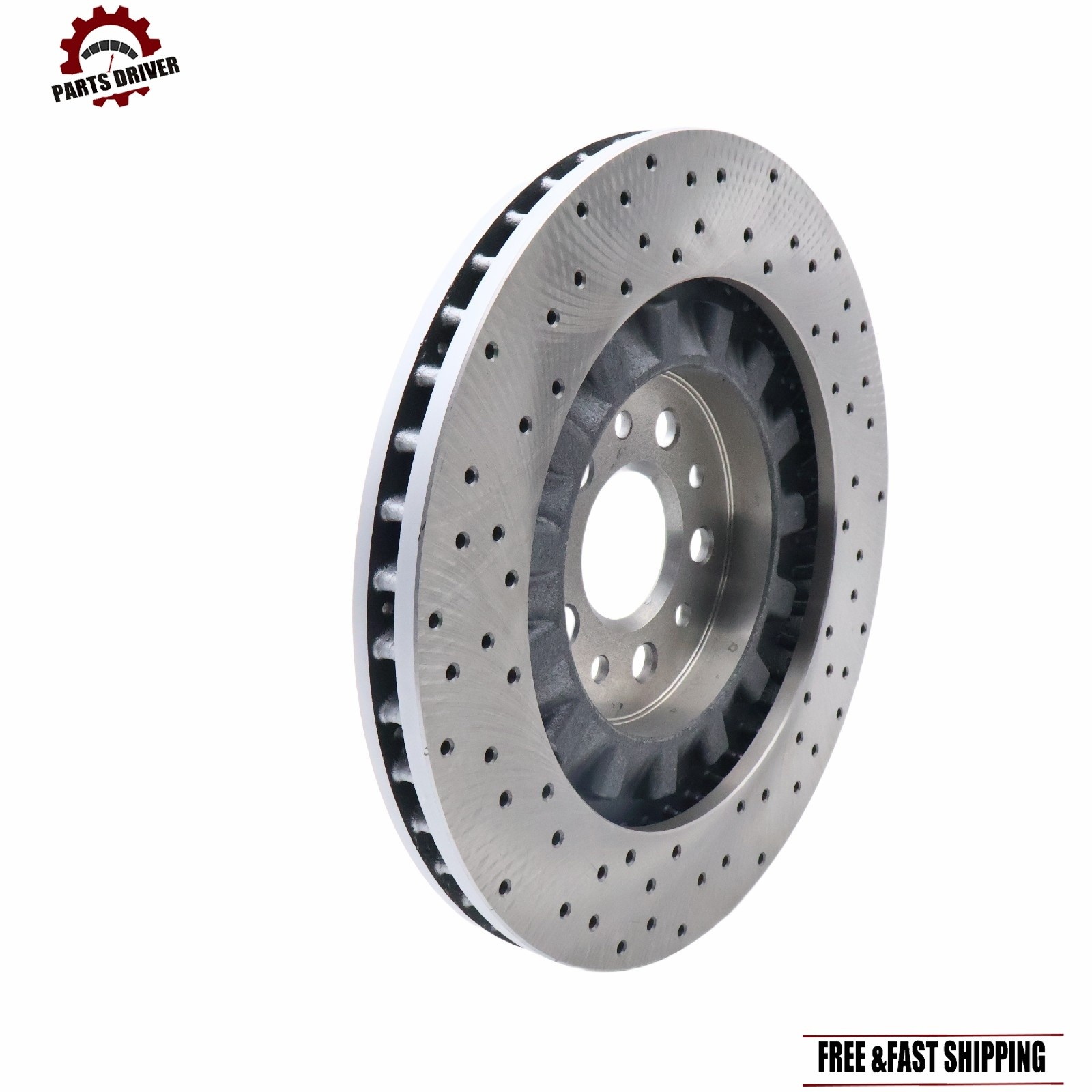High-Quality Pair Front Brake Rotors For Maserati Ghibli Quattroporte 2017-2021