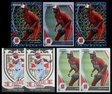 2021 Prizm Draft Picks Jose Torres Lot #PDP89 Reds/NC State Velocity Silver RC