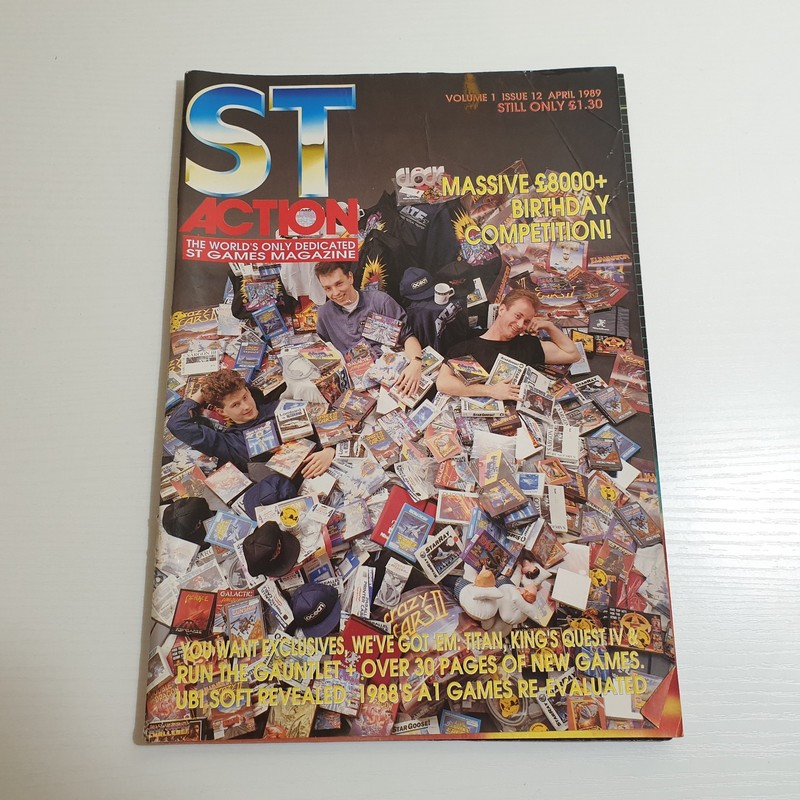 ST Action Magazine - Issue 12 (April 1989) - Atari ST 🟦