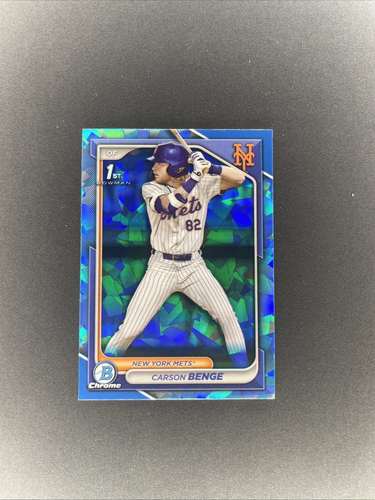 2024 Bowman Chrome Draft Sapphire Edition - Carson Benge #BDC-28 (RC)