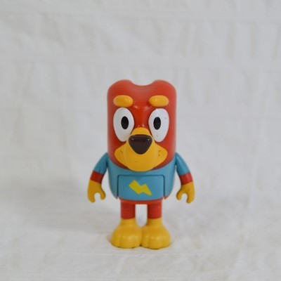 Bluey Rusty Figur, Lightning Bolt T-Shirt Ludo Studio Disney+ 5,5 cm