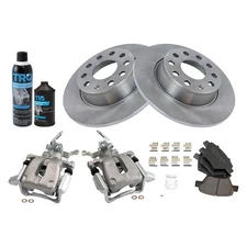 TRQ BKA19179 Brake Kit For Volkswagen Golf 2012-2014 Rear 1K0615601AA