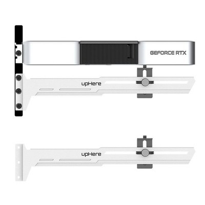 upHere G276WT White Graphics Card GPU Brace Support série G276, G276WT-white