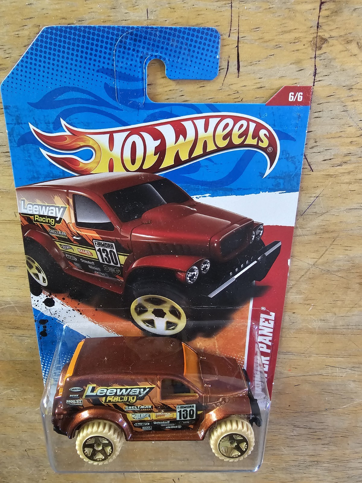 Hot Wheels Power Panel, Brown; 2011 Thrill Racers  - Desert Series 6/6
