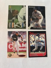 (4) Frank Thomas - 94 UD, 95 UD, 97 Donruss, 97 Bowman,