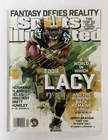 Green Bay Packers Eddie Lacy Signed Sports Illustrated 2014 Gold Autograph W COA