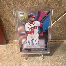 Topps Finest 2021 William Contreras RC Auto Finest Autographs #FA-WC Braves