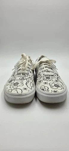 Sneakers basse VANS ERA colore U floreale bianco unisex uomo 7 donna 8 5