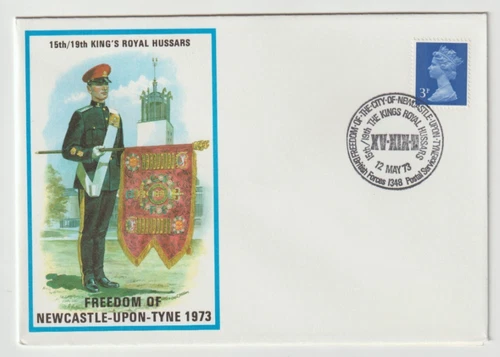 12/5/1973 UK GB Cover - British Military Uniforms No.32 - 15th/19th King's Royal