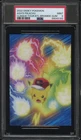 2022 ENSKY POKEMON CLIMAX! TOURNAMENT BATTLE BROMIDE GUM ASH'S PIKACHU PSA 9