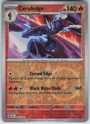 Ceruledge 035/191 Surging Sparks Reverse Holo Uncommon Pokemon TCG