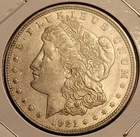 1921-D $1 Morgan Silver Dollar Cent Coin Uncirculated High Value Collectible Dis