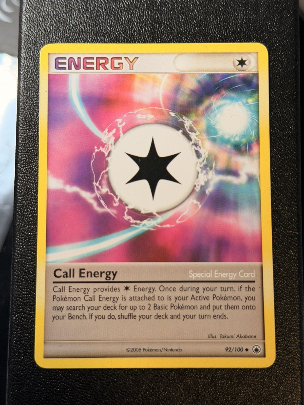 Call Energy 92/100 Majestic Dawn 2008 Regular Pokemon Card LP