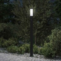 Pollerleuchte Mit Sensor 110 Cm Schwarz IP44