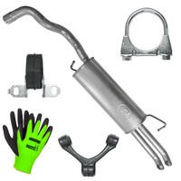 Auspuff Endtopf EndschaldäMpfer FüR Skoda Octavia 1 1.9 TDI (1996-2010)