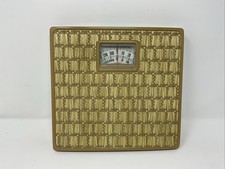 Vintage 70's MCM Boho Counselor Wicker/Rattan Bathroom Floor Scale